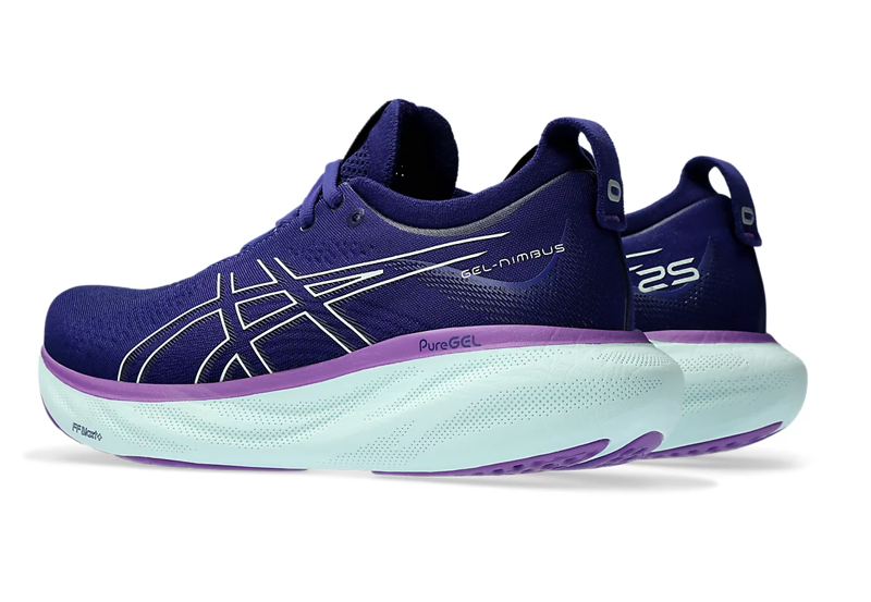 Asics Womens Gel Nimbus 25 Dive Blue/Soothing Sea-1